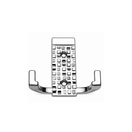 Крючок 2-рожковый KR0160 хром   #Распродажа#