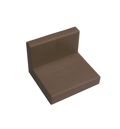 Уголок мет.с декор.наклад Mesan (коричневый)